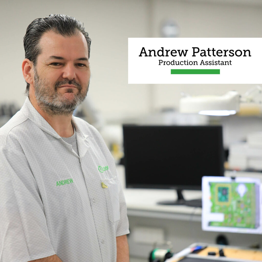 Andrew Patterson, Production Assistant