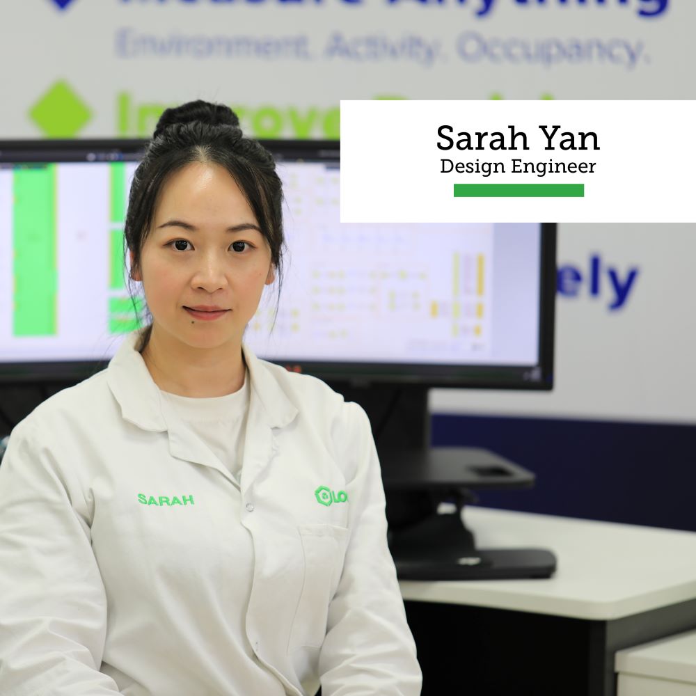 Sarah Yan with Caption | Design Engineer | Loop Technologies